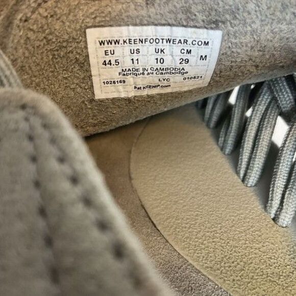 Keen Uneek Olive/Timberwolf Canvas Military Water Sandal Men Size 11M - Picture 2 of 14